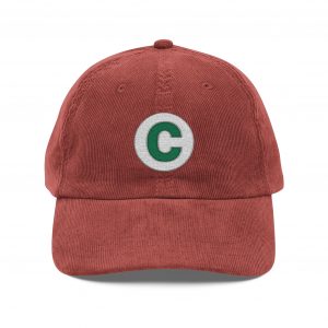 Vintage Corduroy Cap (Embroidery)